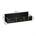 thumbnail image 2 of Spice Storage Holder Magnetic Rack With Hooks For Refrigerator Cupboard Wall Mounted Shelf Kitchen Organizer Storage Rack, 2 of 11