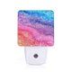 thumbnail image 1 of Fotbe Rainbow Glitter Cute Luz Nocturna LED, Luz de Noche con Sensor de Luz Natural de Anochecer a Amanecer, Se Enchufa a la Pared, Blanco Cálido 0.5W-EU, 1 of 7