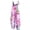 #01Pink, variant on Floral Boho Cotton Linen Summer Overalls for Women 2025 Hippie Jumpsuit Print Spaghetti Strap Rompers Blue M