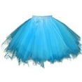 thumbnail image 1 of Jupe-culotte Rétro pour Femmes en Fil à Bulles de Haute Qualité, Jupe de Ballet, Demi-Jupe de Danse, 1 of 9