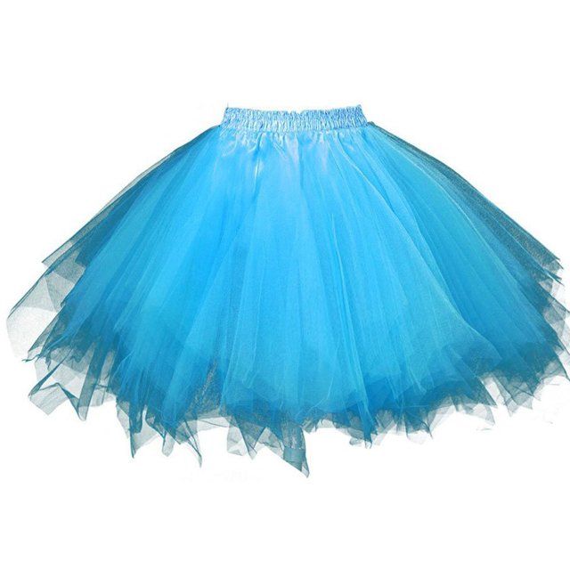 Jupe-culotte Rétro pour Femmes en Fil à Bulles de Haute Qualité, Jupe de Ballet, Demi-Jupe de Danse
