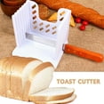 thumbnail image 2 of Bread Slicer Cutter Mold Toast Loaf Cutting Slicing Maker Guide Kitchen Tool, 2 of 9