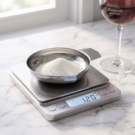 CRILSTYLEO Electronic Scale Tray Plated Silver Stainless Steel Practical for Home 2Pcs