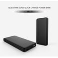 thumbnail image 5 of SunJack 10000mAh Fast Charging Portable Power Bank with USB 3.0 and Type-C Compatibility (Black), 5 of 5