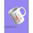 thumbnail image 3 of Musical Notes Design Mug Unisex's -Image by Shutterstock, 3 of 4