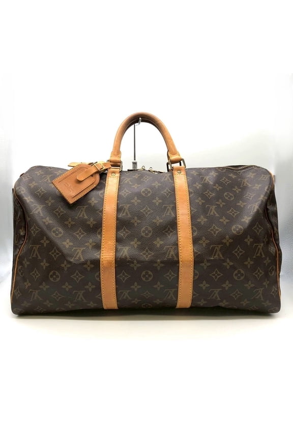 Pre-Owned LOUIS VUITTON M41426 Keepall 50 Boston Bag, Monogram, Women's