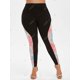 thumbnail image 4 of Pantalones de panel de terciopelo tinte de tinte Rosegal Pantalones de talla grande, 4 of 5