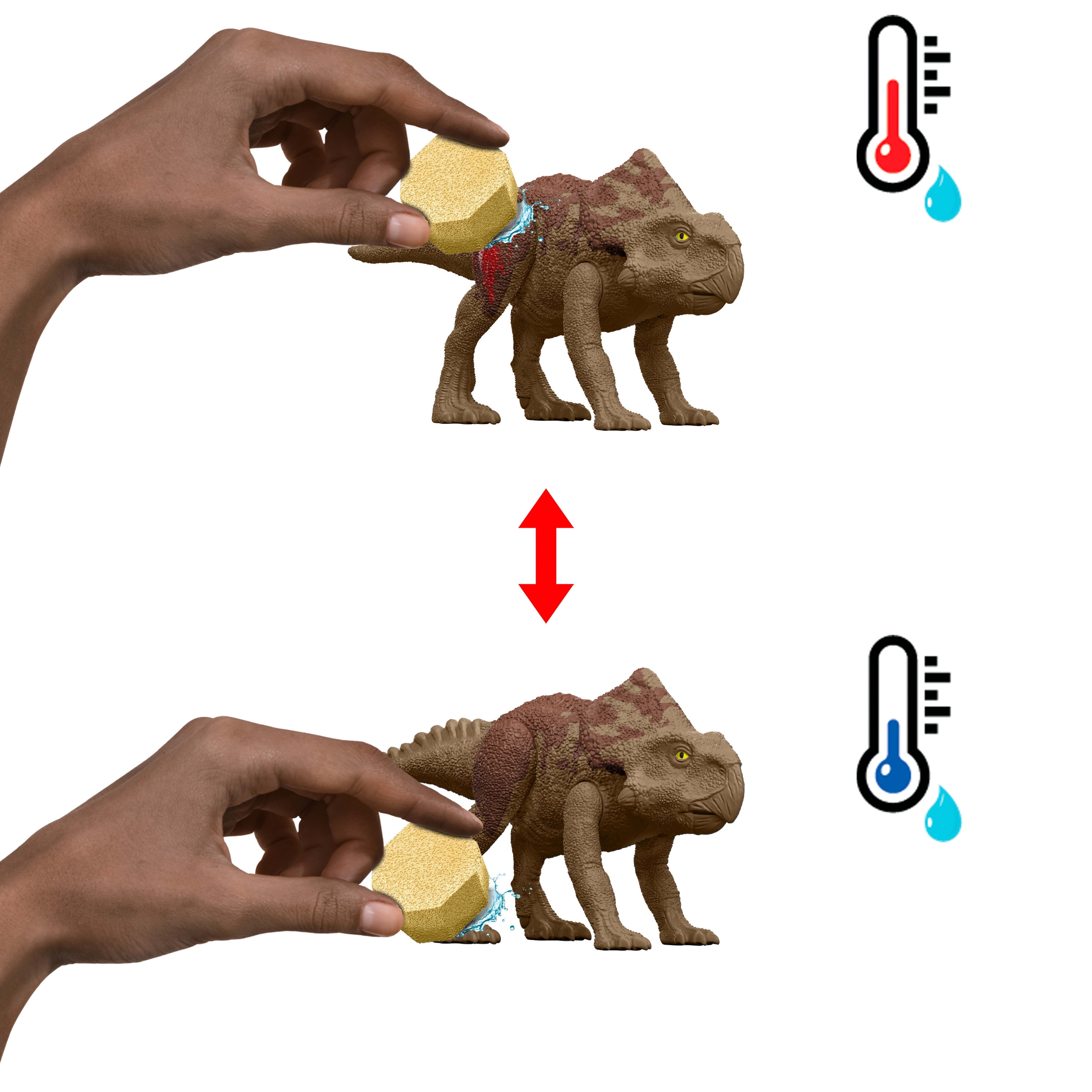 Jurassic World Révélation Dino Coffret Combat 2 dinos, aréna - Exclusivité Walmart