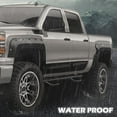 thumbnail image 4 of Black 69" Fender Flares Pocket Rivet Fit for Chevy Silverado 2007-2013 Wheel Cover Protector, 4 of 9
