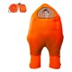 thumbnail image 2 of Disfraz inflable de astronauta espacial, juego de Anime, traje inflable, traje de cuerpo completo, disfraces de Cosplay de Halloween, 2 of 8