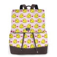 thumbnail image 1 of Fotbe Ducks And Pink Heart Mochila Bolso con Estampado para Mujer, Mochila Antirrobo de Nylon Impermeable, Bolsa Ligera de Hombro, 1 of 4