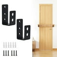 thumbnail image 2 of Useful Door Barricade Brackets Stopper For Home Barn Shed Garage Warehouse, 2 of 5