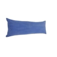 thumbnail image 3 of Harlow Hill Loomed Solid Cotton Lumbar Pillow - Blue - Set of 2, 3 of 9