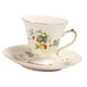 thumbnail image 3 of Juego de taza y platillo de café de cerámica, juego de taza de té, práctico de vajilla de mesa, versátil, portátil, regalo de boda, de café de 200 ml, 3 of 10
