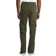 thumbnail image 6 of Climate Concepts Men's and Big Men's Fleece Cargo Pocket Sweatpants, Sizes S-5XL, 6 of 6