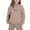 Khaki, variant on lnmuld Two Piece Outfits Girls Fashion Hooded Letter Print Sweatshirt Outfit Set Cozy Everyday Wear for All Day Play and School Activities Solid Color Size:9-10 Years