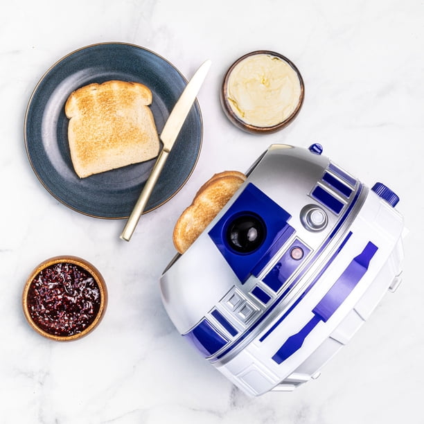 Uncanny Brands Star Wars R2D2 Character Novelty Toaster - Lights