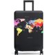 thumbnail image 1 of Funda para maleta con mapa del mundo, funda protectora para equipaje de carbón de bambú de 28 pulgadas, funda protectora transparente de poliéster para equipaje de viaje JM MX-0134468FYD, 1 of 5