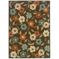 thumbnail image 1 of Oriental Weavers Montego 6'7" x 9'6" Machine Woven Rug in Brown, 1 of 2