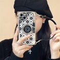 thumbnail image 2 of Funda de teléfono con patrón de corazón de amor para iPhone 3D, funda con correa de muñeca suave para cámara para iPhone 14 Plus 11 12 13 Pro Max 14 Pro zhangyuxiang LED, 2 of 2