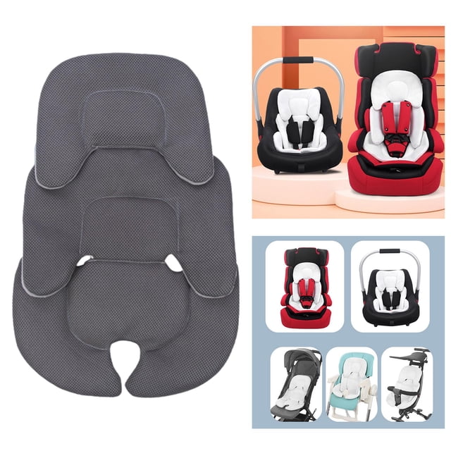 Almohadilla para carrito de bebé perfecl Gris 58x38 cm