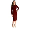 thumbnail image 2 of Baby'O Women's Rib Knit Layering Shell Dress, 2 of 6