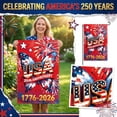 thumbnail image 3 of 250th Anniversary USA Flag Garden Flag 1776-2026 Patriotic Outdoor Banner for Yard Porch 4th of July Decor Single-Sided 30x45cm,B, 3 of 3