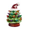 thumbnail image 2 of Virginia Tech Hokies 2-Pack 4" Ceramic LED Christmas Tree Set, 2 of 3
