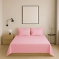 thumbnail image 2 of Juego de Sábanas Microfibra Suave Color Rosa pastel Talla Matrimonial | Juego 4 Piezas Ajustables y Resistentes Kyuden Home KYUDEN HOME Microfibra, 2 of 5