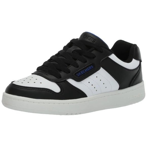 Zapatillas Skechers Quick Street para Niños Negro/Blanco Talla 4