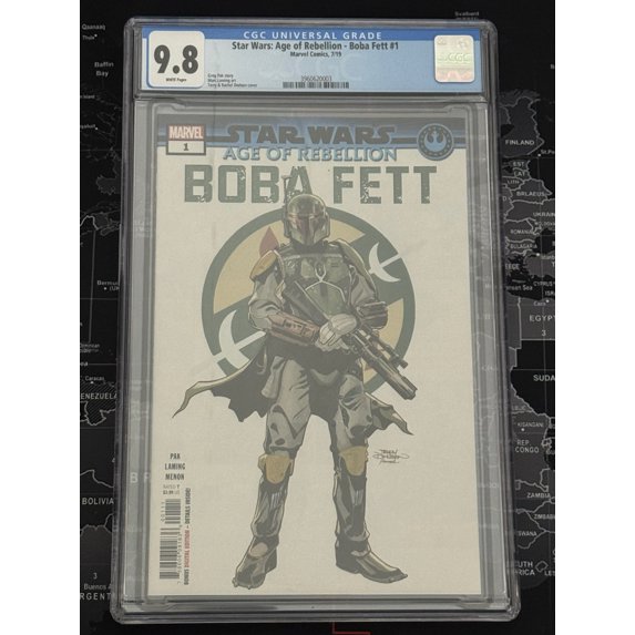 Star Wars: Age of Rebellion - Boba Fett #1 - CGC 9.8 Comic Book