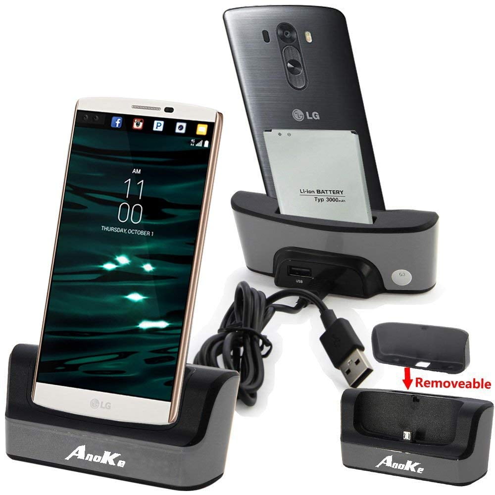 LG V10 Charger, LG V10 Battery Charging Station, USB 3.0 Desktop