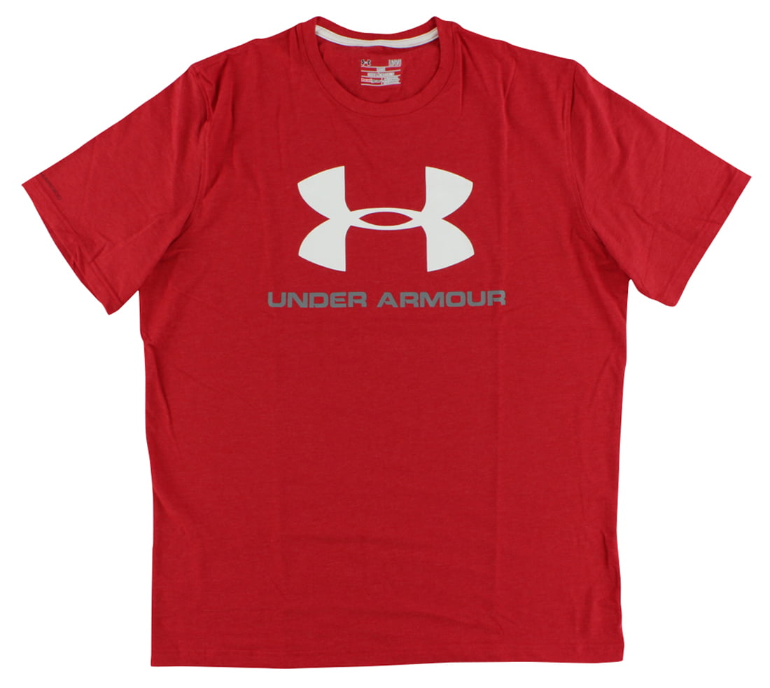 Under Armour - Under Armour Charged Cotton Sportstyle Big Logo S/S ...
