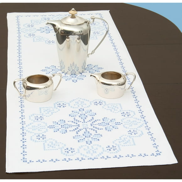 Jack Dempsey Stamped Table Runner/Scarf 15"X42"-XX Americana - 560 366