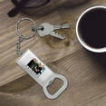 thumbnail image 2 of Friends It's All About Friends Keychain Rectangle Chrome Plated Metal Bottle Cap Opener, 2 of 6