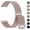 Rose Pink, variant on 20mm 22mm Watch Bands Stainless Steel Metal Quick Release Replacement Wristband Straps for Men Women