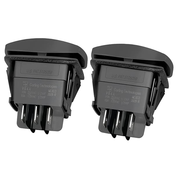 Interruptor de /Retroceso de 2 Piezas para Club Car y Precedent 48V Accesorios para Carritos de Golf EléCtricos, 101856001 101856002