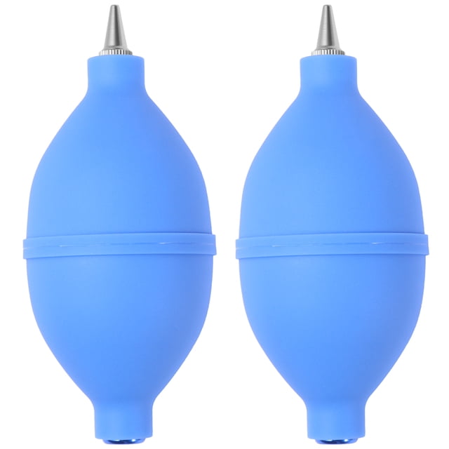 Miangastore 2PCS Silicone Air Blower Squeeze Bulb Computer Camera Succulent Cleaning Pump Dust Cleaner Laboratory Tool (Blue)