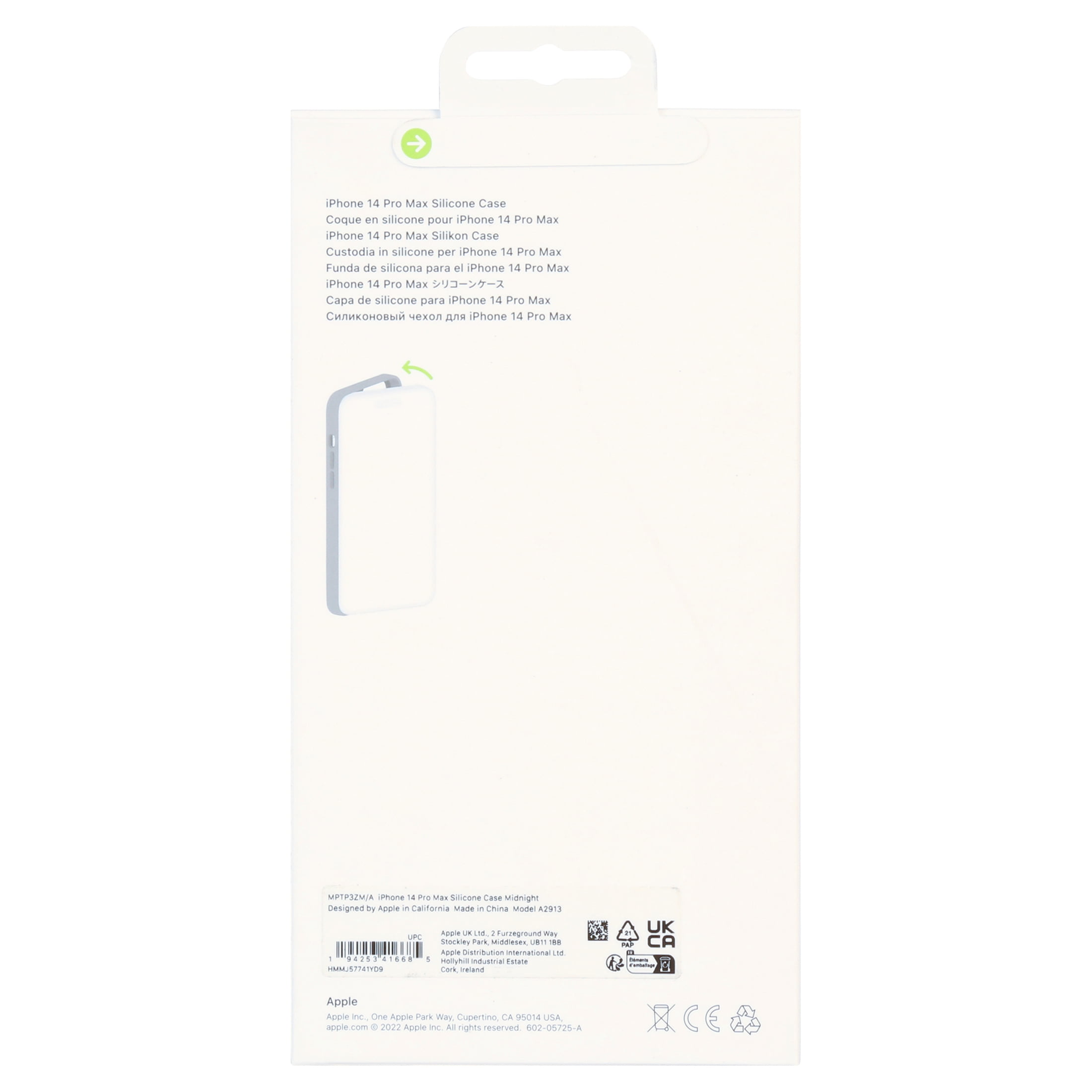 Apple iPhone 14 Pro Max Silicone Case with MagSafe - Midnight