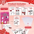 thumbnail image 2 of Tarjetas de San Valentín Jamuss con jerga, 48 unidades, para niños, 2 of 7