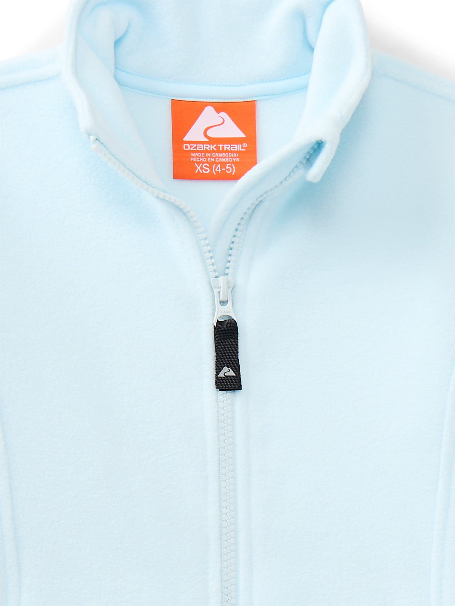 Ozark Trail Girls Fleece Jacket, Sizes 4-18