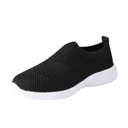 

nsendm Lime Sneakers Women Ladies Fish Wedge Mouth Breathable Strap Rhinestone Heel Women s High Top Sneakers Size 5 White 7