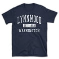 thumbnail image 1 of Lynnwood Washington Classic Established Men's Cotton T-Shirt, 1 of 1