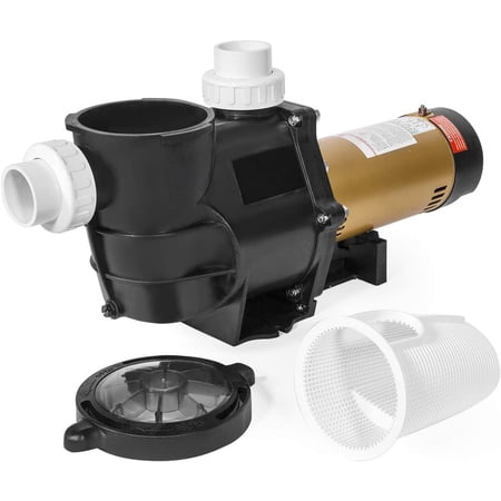2HP In-Ground Swimming Pool Pump Variable Speed 2  Inlet 230V High Flo w/ Slip-On Fitting