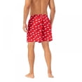 thumbnail image 5 of Maxcozy Men's Elastic Waist Beach Casual Breathable Shorts with Pockets, 5 of 5