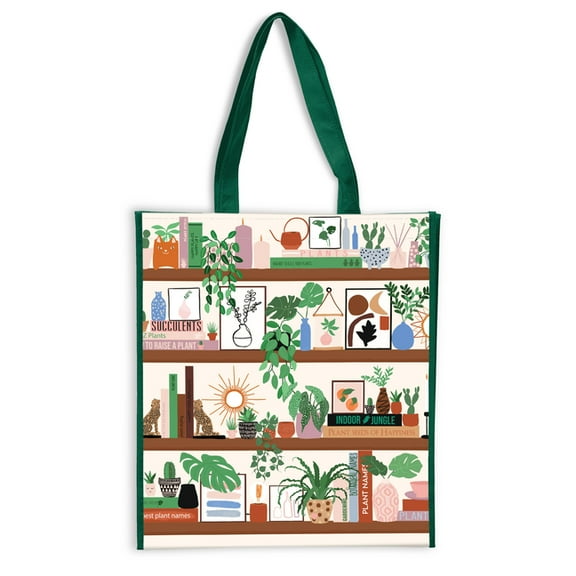 Plant Shelfie Reusable Shopping Bag, (Hardcover)