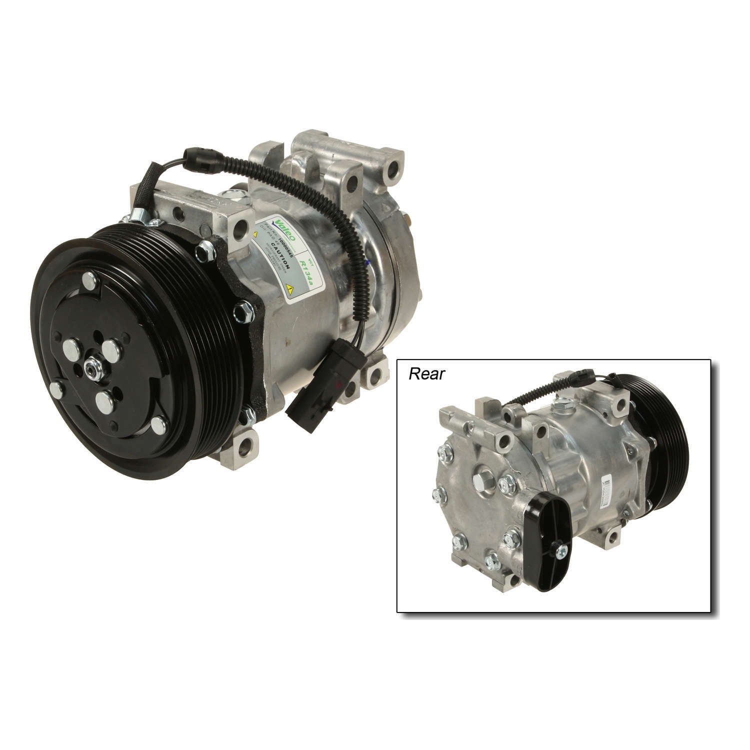 Valeo New w/ Clutch A/C Compressor