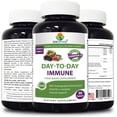 thumbnail image 4 of Brieofood Immune 90 Tablets, Food Based Daily Immune System Booster Supplement Made with Vegetable Source Omegas, probiotics and Herbal Blends, 4 of 4