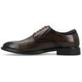 thumbnail image 3 of Vance Mens Kimball Plain Toe Lace-up Dress Shoe, Widths Available, 3 of 10