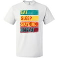 thumbnail image 3 of Inktastic Skydiving Eat Sleep Skydive Repeat T-Shirt, 3 of 5